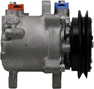 Car Engine Cooling Heating Compressors, 12V SV06E AC Compressor 447260-5351, For Kubota 155 Excavato