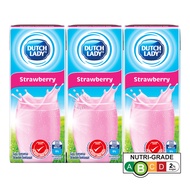 Dutch Lady Pure Farm UHT Flavoured Milk - Strawberry