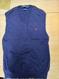 Polo Ralph Lauren 深藍色針織背心