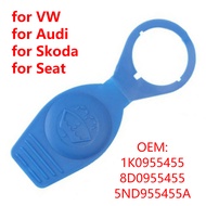 1K0955455 Car Windshield Wiper Washer Fluid Reservoir Tank Bottle Cap Cover 8D0955455 for VW Golf Pa