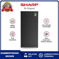Kulkas SHARP 1 Pintu Sjn 192 nhs Sjn-192n-hs Sjn 192 Lemari es 184 / 175 Liter Kirei Series Hemat En