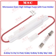 Microwave Oven High Voltage Fuses Fuse Holder *Include Fuse* 5KV 0.65A 0.7A 0.75A 0.8A 0.85A 0.9A 8A