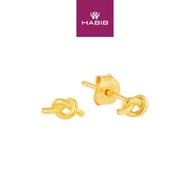 HABIB 916/22K Yellow Gold Earrings (Knot) E23-11170623