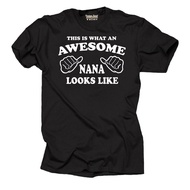 Newest Nana Grandmother Men'S T-Shirt Grandma Awesome Nana Tee Shirt Gift For Nana Tee Size Xs To 3X