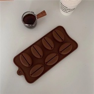 Ice Box Ice Cube Mold Coffee Bean Ice Tray Creative Ice Cube Ice Cream Mold Food Grade Silicone Ice Box