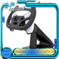 Multi Axis Steering Wheel Plastic Steering Wheel Races Gaming Handle Holder for PS5 Racing Game Handle Bracket for Playstation 5 Games