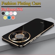 Plating Soft TPU Case for Honor X9d HonorX9d 5G Fashion Glossy Electroplated Silicone Phone Casing T