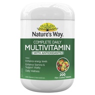 Vitamin Tổng Hợp Úc Nature’s Way Complete Daily Multivitamin - 200 Viên NTNA