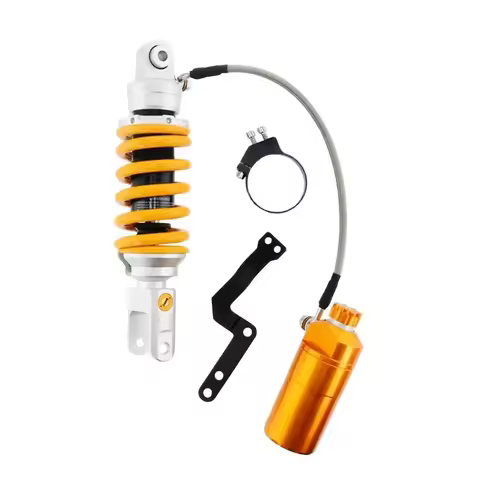 265mm Motorcycle Rear Damping adjustment Built-in hydraulic airbag shock absorber For Honda Yamaha K