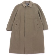 Burberry 男士復古羊毛羊絨顏色風衣，卡其色，尺寸 92-170，狀況極佳。