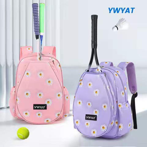 Professional Badminton Tennis Sports Bag Padel Squash Badminton Rackets Bag Large Capacity Racquet B