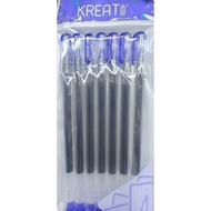 Kreati Blue Gel Pen 0.5mm (7pcs/pack) - AE-L010-T05-04