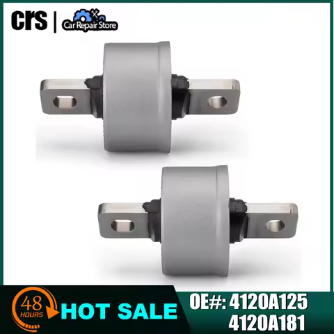 2PCS Trailing Control Arm Bushing 4120A125 4120A181 MN101430 4125A062 For Mitsubishi Outlander 2007-