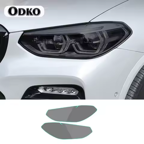 Auto Headlight Lamp Light Tinting Sticker For BMW F10 G20 F34 G30 F07 X3 F25 G01 X5 F15 X6 F16 F20 F