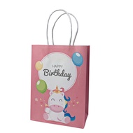 Birthday Gift Cute Paper Bag Party Paper Bag Goodie Paper Bag 10 PCS
