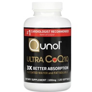 Qunol Ultra CoQ10 100mg โคคิวเทน ดูดซึมดีกว่า 3x ขายดี#1 จาก USA