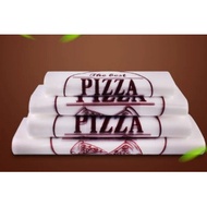 Pizza Packing Bag Pizza Takeaway Bag Portable Packing Plastic Bag Disposable Pizza Packing Bag Vest 
