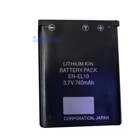 ENEL10 EN-EL10 740mAh Camera Battery For Nikon Coolpix S60 S5100 S4000 S3000 S230 S200 S220 S700 S50