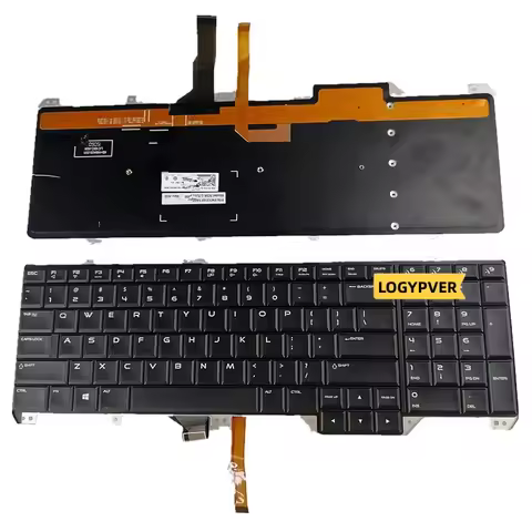 US Keyboard For DELL Alienware 17 R2 17 R3 Laptop With Backlit English