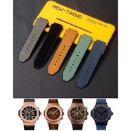 Strap Tali Jam Tangan Hublot Geneva Bludru Tali Jam Tangan Hublot