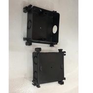 3x3 PVC ELECTRICAL CONCEAL BOX BLACK BOX SWITCH BLACK BASE / KOTAK SUIS