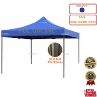 Kanopi 8X8/10X10/10X15 Canopy Canvas Khemah Niaga Khemah Pasar Malam Khemah Pasar Tani Khemah Meniag