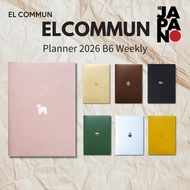Elcommune Matoca Planner 2026 B6 Weekly (Starts October 2025)