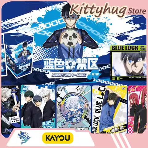 Kayou Blue Lock Football Star Raw Gemstone Collectible Card Beyond Bag Official Anime Peripheral Col