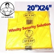 WSS 20"X24" Cap Orang Kuat Plastic Bag