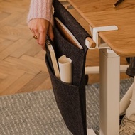 毛氈懸掛式桌面收納盒 - 垂直桌面收納