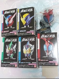 絕版罕有 Masked Kamen Rider 幪面超人 假面騎士 仮面之世界 Mask 頭像盒蛋 Vol.4 16-20 Build 阿瑪遜 Amazon v nu Omega Neo Kabuto