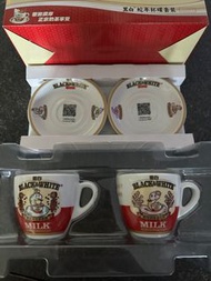 黑白淡奶蛇年版  🐍蛇 1套 2杯+ 2碟   🔴存貨2套 可換馬年