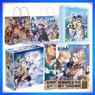Genshin Impact Gift Pack Gift Printed Lucky Bag Gift Box Album  SGZ2