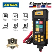 AUTOOL BT760 Battery Tester With Printer Battery Analyzer Tester Max Load Cranking Charging Tester A