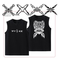 Fancy Shirt Pyke LOL QWER Hero Skill Popular Game Style Cotton 1 Fashion S-3XL