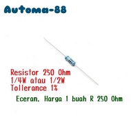 250 Ohm 250R Resistor for Hart Comm Wholesale Buy More - 1/ 4 Watt GRD99