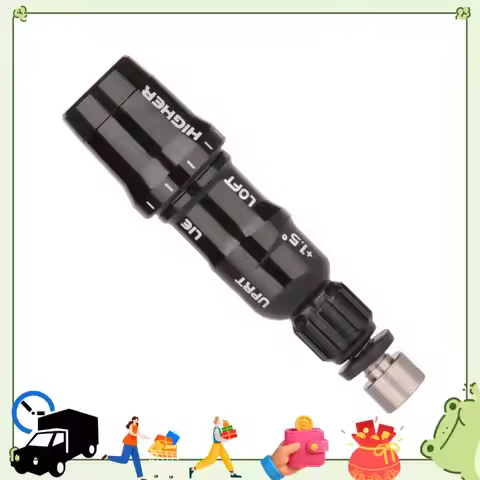 AB94-Black Golf Shaft Adapter Sleeve Aluminum Alloy Golf Shaft Adapter Sleeve For Taylormade Hybrid 