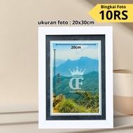 10RS Photo Frame (20 x 30cm) with Glass Minimalist photo Frame/ Photo Frame/