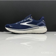 2024New BROOKS Ghost 15 Unisex Athletic Sports Shoes Running Shoes Blue