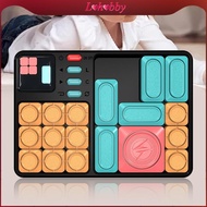 Lohobby Electronic Slide Brain Games Brain Teaser Handheld Games Console Learning Puzzles Toys for K