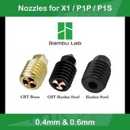 High Flow CHT Style Nozzle 1.75mm for Bambu Lab X1 / P1P / P1S