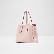 ◇⊕ALDO KAGRA Women Magnetic Snap With Tassel Details Tote Bag - Light PinkTote bags women