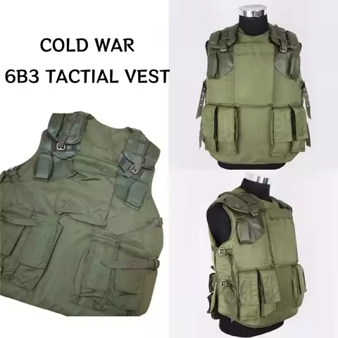 Cold War Replica 6b3 Tactical Vest, Afghan Elite Tarkov Vest, Cs Tactical Air Soft Vest, Outdoor Hun