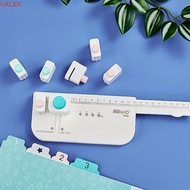 VALEX Separator Page Creation Board, Foldable Manual Loose Leaf Separator Label, Multifunctional ABS