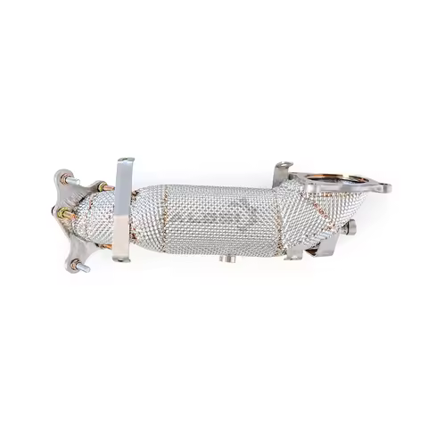 For Honda Civic TYPE-R FK8 2.0T 20217-2021 sport exhaust downpipe with heat shield original insulati