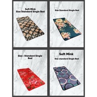 Mink tebal carpet 3x6 kaki CARPET GEBU TEBAL SUPER SOFT Tatami Single Runner 🔥Carpet Tilam size 90x1