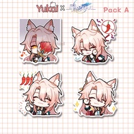 Premium Jiaoqiu Honkai Star Rail (HSR) Pack Stickers, Waterproof Anime Stickers