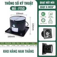 Phiên Bản InoxQuạt Thông Gió Quạt hút mùi ... nhà vệ sinh/ Phòng Bếp FD150 / FD200 Công suất 40-80w