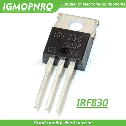 10pcs IRF830 IRF830PBF MOSFET N-Chan 500V 4.5 Amp TO-220 new original