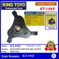 KT-1942 KINGTOYO TOW WAY OIL FILTER WRENCH (KT-1942) KING TOYO JAPAN TYPE
